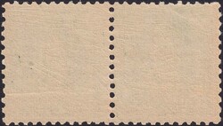 25c grün, 67A im ** postfrischen Paar, mit Plattenfehler: 67A.2 ...