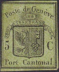 GROSSER ADLER, Nr.6 ungebraucht (ohne Entwertung), farbfrisches ...