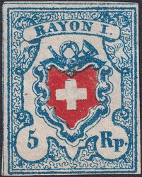 Rayon I (hellblau) ungebraucht: T.19 B2-RO, 17II.1.02 (mit 3-4 ...