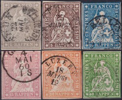 1860-1863: G-Strubel-Serie in ausgesuchter Erhaltung: 21G (24B4) von ...