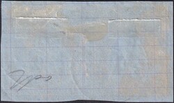 MESSEN (SO), Nr.30 in sehr gutes gezähntes Paar mit Zwergstempel, ...