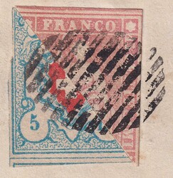 HALBIERUNG: Rayon I (hellblau 17II) +Strubel (24D, 24B3) mit einer ...