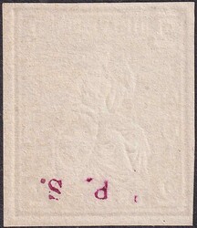 2c sattgelb, 28.6.5 (Probedruck) auf ungummiertem Papier, ungezähnt. ...