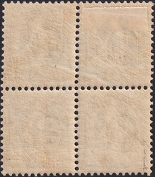 40c grau, 69Ac im ungebrauchten Viererblock (3x ** postfrisch, 1x ...