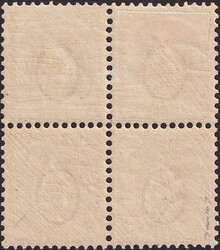 30c rotbraun, 68D.e im ungebrauchten Viererblock (3x ** postfrisch, ...