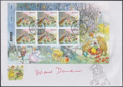 2018, Nr.1684+1685 im Kleinbogen auf FDC, Besonderheit: Mit ...