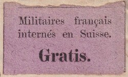 1871, Nr.1 (Portofreiheit) auf Brief von BIERE (VD) nach Montreux, ...