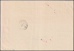 1912, CHIAVENNA (ital.Postbüro) Begleitadresse nach DAVOS-PLATZ: Nr ...