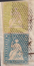 LAUSANNE 1855 (24.JUIL) nach London, seltene Frankatur mit Münchner ...