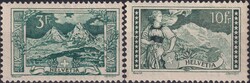 1914-1931, Gebirgslandschaften (Nr.129 bis 179) komplett (7 Werte), ...