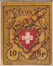 LITTAU 1851 nach LUZERN, Doppel-Brief-Verwendung mit 16II.ac (TABAK: ...