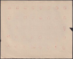 NEUENBURG, Nr.11 im kompletten Bogen zu 40 Marken, im Rand-Bereich ...