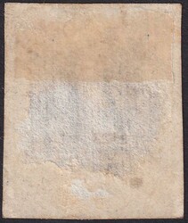 ZÜRICH 4, 1S ungebraucht (*) mit breitrandigem Markenschnitt, ...