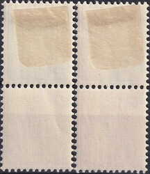 1934, Z20+Z22 (senkrechte Paar-Einheiten), Zusammendrucke, eine Marke ...