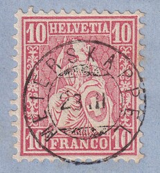 MEIERSKAPPEL (Zwergstempel): 22.MÄRZ.1872 auf ausgesuchtem ...