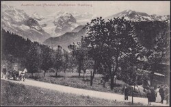 BERN, Hasliberg (Pension Weisstannen) nach Malters 1909, sauber Karte ...