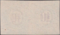 1883, Farbprobe (Probedruck Nachporto-Marken): 18Pa im seltenen Paar ...