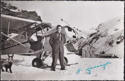 1930 (ca.), Hermann GEIGER war ein Walliser Rettungsflieger von ...