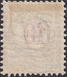 10c hellblaugrün, Nr.18A (K), sehr gut gezähnt ungebraucht mit ...