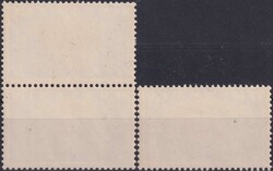 1919, Farbabart (heller Druck) Nr.145 im Paar und "Lose", eine ...