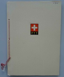 1941, B13+B14 in PTT-Heft, Viererblöcke vom Ausgabetag: Immensee & ...