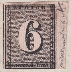 ZÜRICH 6, "Radierblatt" mit drei Sperati-Fälschungen, alle mit ...