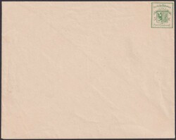 1846, 07III, Ganzsachenausschnitt grosses FORMAT, besonders frisch ...