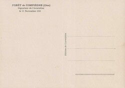 1918-1927, vier Karten mit Abbildungen zum Thema "Waffenstillstand ...