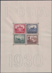 1930, Block 1 (Blockausgabe: IPOSTA) postfrische Nr.446-449. Sehr ...