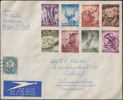 AFRIKA 1926-1963, 80 Belege verschiedener Staaten wie Ägypten, ...