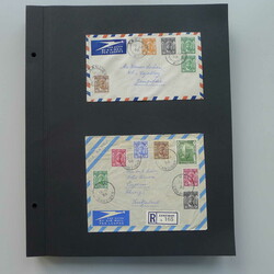 AFRIKA 1926-1963, 80 Belege verschiedener Staaten wie Ägypten, ...