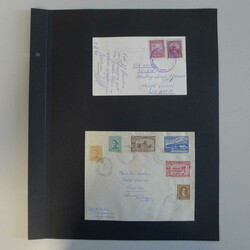 SÜDAMERIKA 1906-1989, 103 Belege verschiedener Staaten, darunter ...