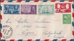 NORDAMERIKA 1945-1989, 118 Belege USA und Kanada. Meist Flugbriefe ...