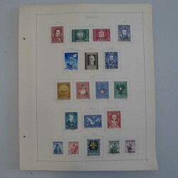 1850-2004, ÖSTERREICH (Sammlung) auf 88 Vordruckseiten. Anfänglich ...