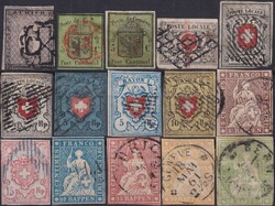 1843-2000, Nachlass-Sammlung ab Kantonal-Ausgaben auf 124 ...