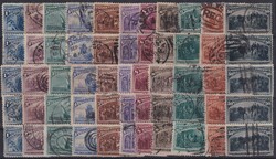 1893, Nr.73-83 (400. Jahrestag der Entdeckung Amerikas) Fünf ...