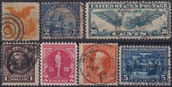 1847-1985, USA: Starker Posten mit 13 Vordruckalben. Konvolut aus ...