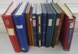 1850-2004, 12 Alben in einer Kiste ab 4 Rayons und 17 Strubel. Etwas ...