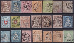 1850-1999, 14 Alben in einer Kiste ab 3 Rayons und 18 Strubel. ...