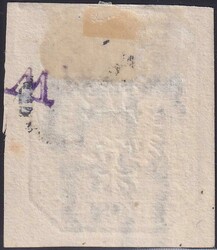 1863, Nr.29c (Zeitungsmarke) ungebraucht ohne Gummierung. Sehr breit ...