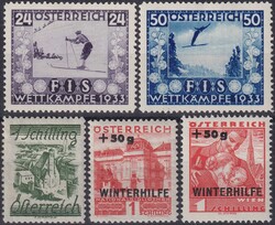 1921-1937, Österreich (Sammlung) ab Nr.360 ungebraucht auf ...