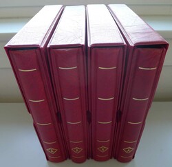 1948-1993, Österreich (Luftpost), 320 Belege in 4 Leuchtturm-Alben ...