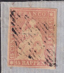 1856-2000, BRIEFPOSTEN (ca. 90 Belege), vorab Strubel-Brief mit 24B, ...