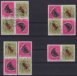 1953, Z39-Z41+Z41II (Pro Juventute), Zusammendrucke aus ...