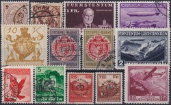 1912-80, Liechtenstein (Sammlung), stark bestücktes Lageralbum mit ...