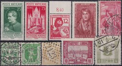 1860-1990, GANZE WELT, Sammlernachlass in 6 Alben bestehend aus ...