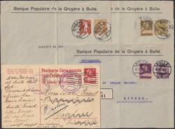 1873-1975, 84 unterschiedliche Ganzsachen in Schachtel: ...