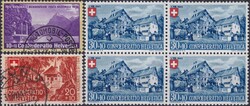 1938-1964, Pro Patria (Sammlung) doppelt geführt in einem Album mit ...