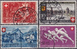 1938-1999, Pro Patria (Sammlung) sauber aufgezogen auf ...