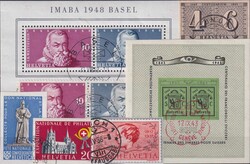 1936-2009, ALBUM, Sauber geführter Posten mit vielen Blockausgaben, ...